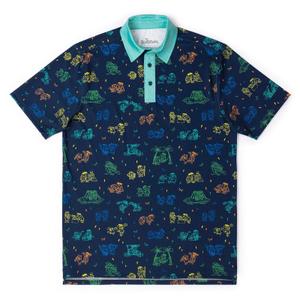 RSVLTS Bedrock Buds All-Day Polo — front view
