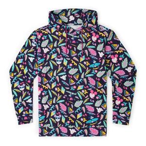 RSVLTS Surfin' Mickey Performance Hoodie in Blue — front view