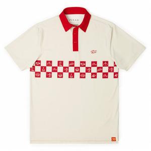 RSVLTS Serving Your Local Star Cluster All-Day Polo in Neutral — front view