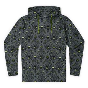 RSVLTS Wall Creeps Performance Hoodie in Black — front view