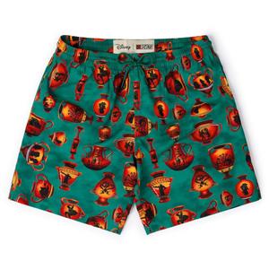 RSVLTS Vases of Valor Hybrid Shorts in Green — front view