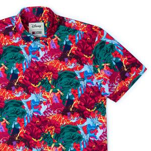 RSVLTS Olympus Would Be That Way KUNUFLEX Short Sleeve Shirt — front view
