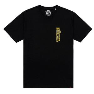 RSVLTS Heads of the Class Crewneck Tee in Black — front view