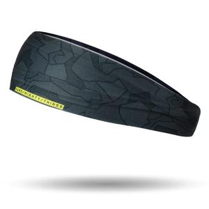 RSVLTS Tectonic Headband in Black — front view