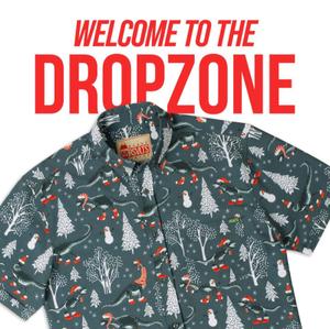 RSVLTS Stomping Through The Snow KUNUFLEX Short Sleeve Shirt in Green — front view