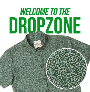RSVLTS The Emerald Isle KUNUFLEX Short Sleeve Shirt in Green — front view