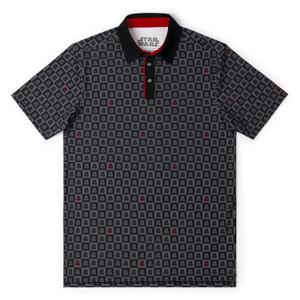 RSVLTS Board Vader All-Day Polo in Black — front view