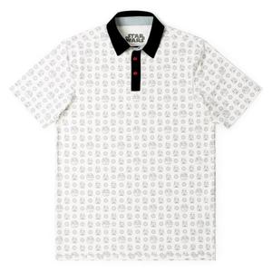 RSVLTS Empire Enforcers All-Day Polo in White — front view