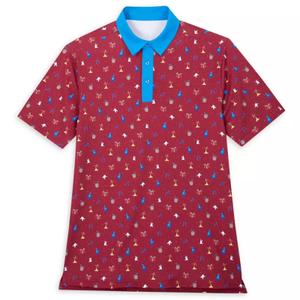 RSVLTS Lil Sorcery All-Day Polo in Red — front view