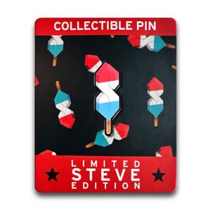 RSVLTS Stephen Gebhardt Pop Enamel Pin in Multicolor — front view